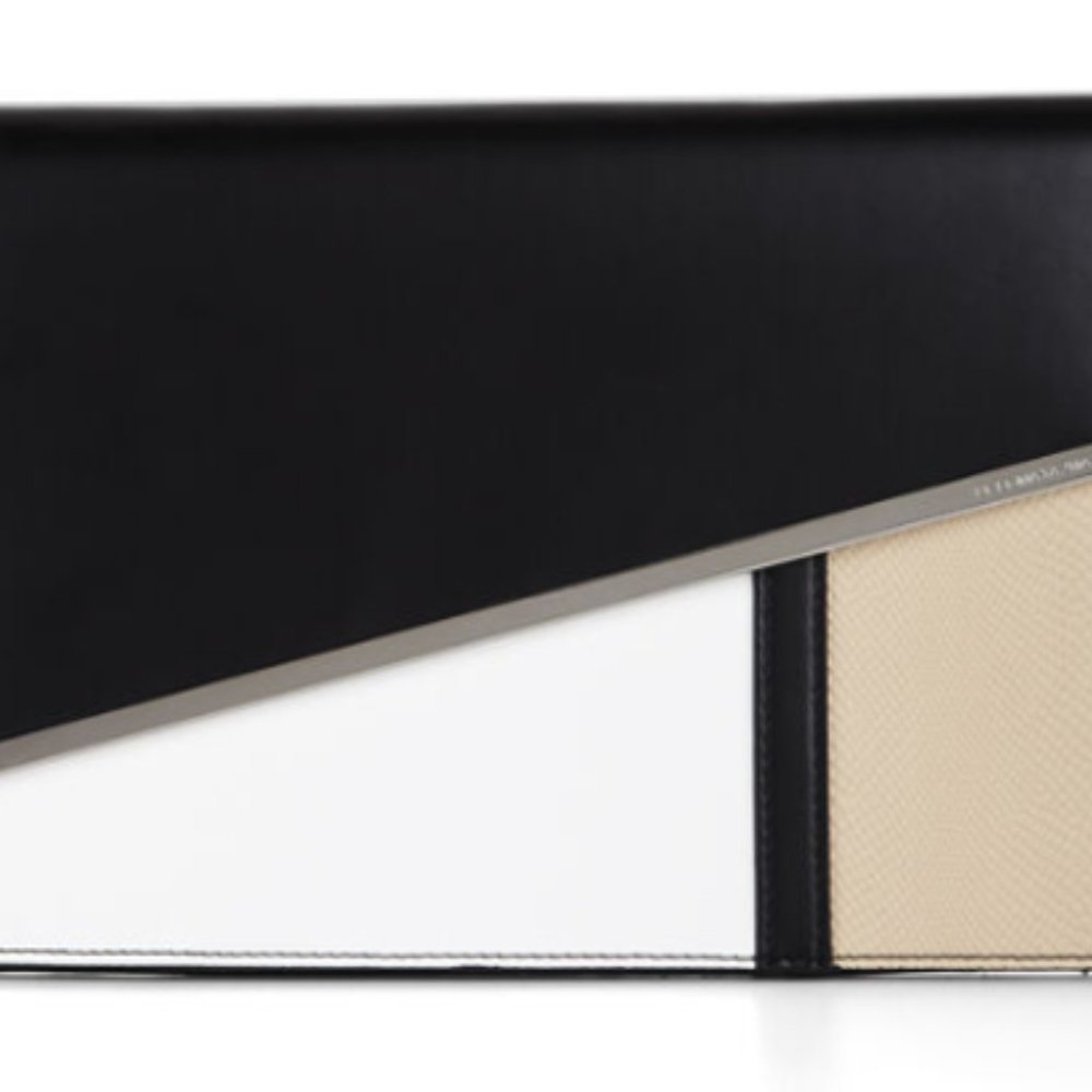 BCBG Maxazria colorbock envelope clutch